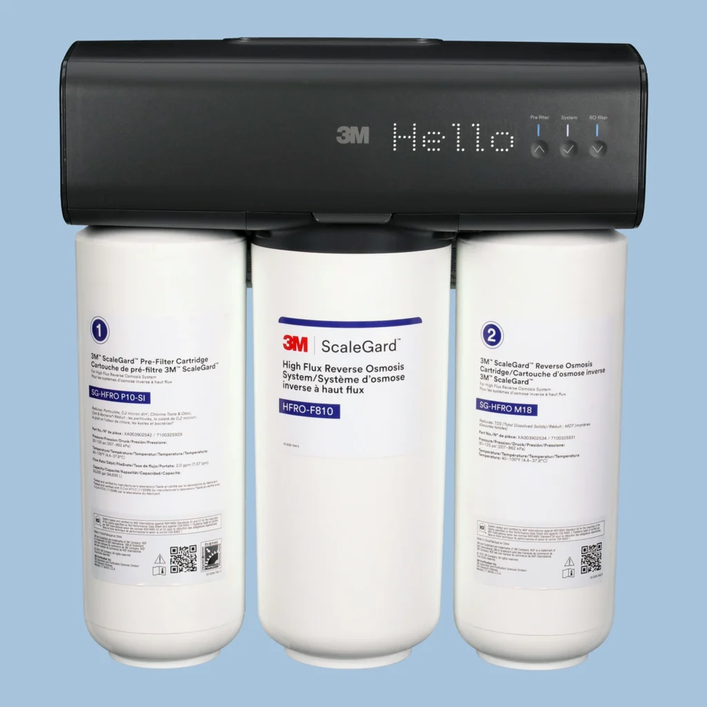Sistema de ósmosis inversa comercial 3M HFRO-F810 · 800 GPD