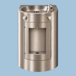 Bebedero de agua para escuelas de muro Welltek con filtro 3M
