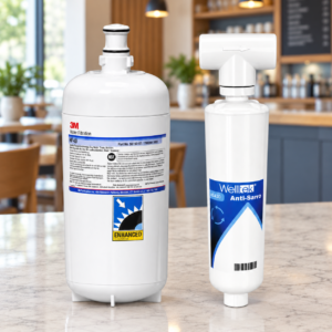 Paquete Food Service Básico PyME — Purificador 3M HF40 con cabezal + Welltek AS430